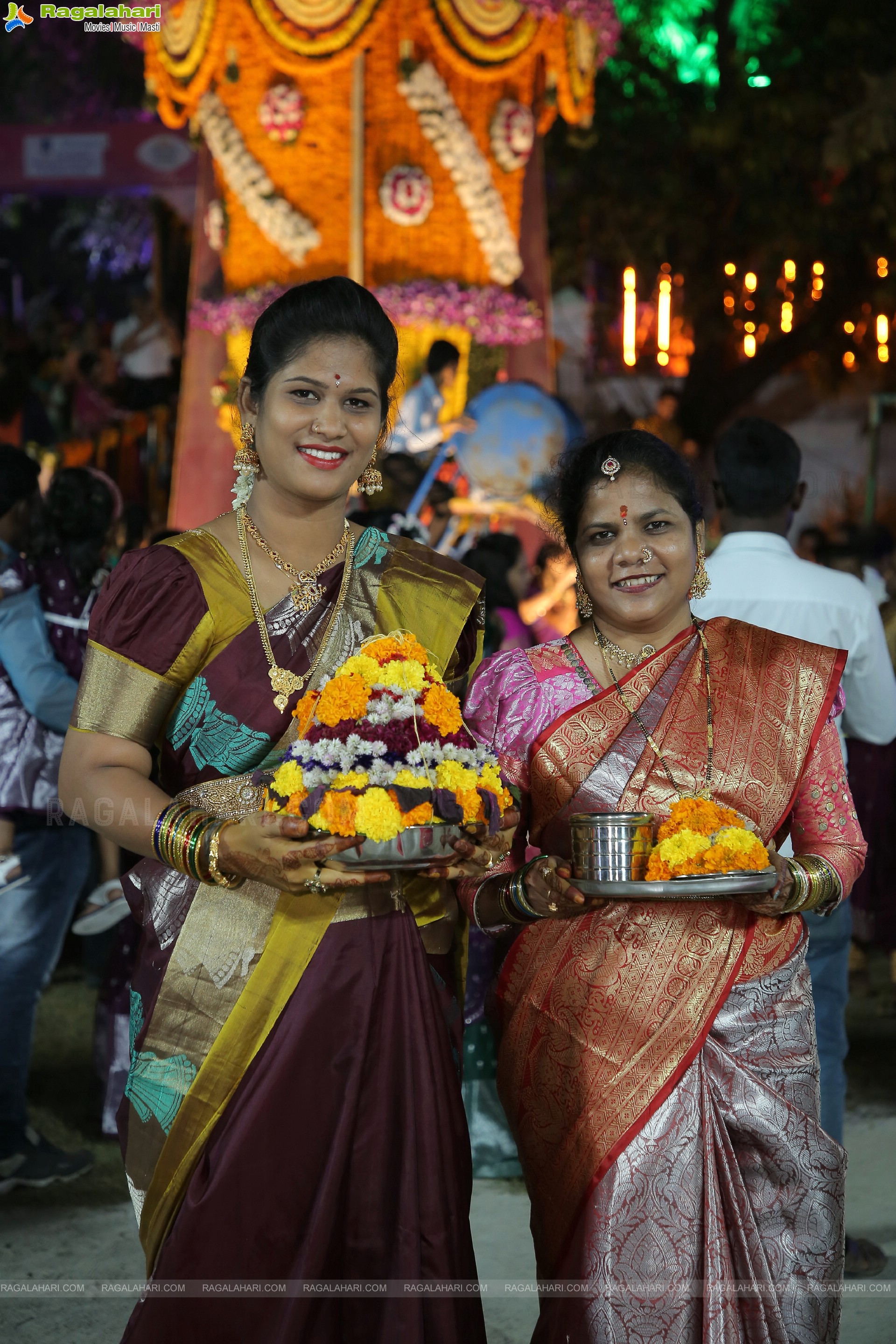 Saddula Bathukamma 2022 Celebrations at Tank Bund, Hyderabad