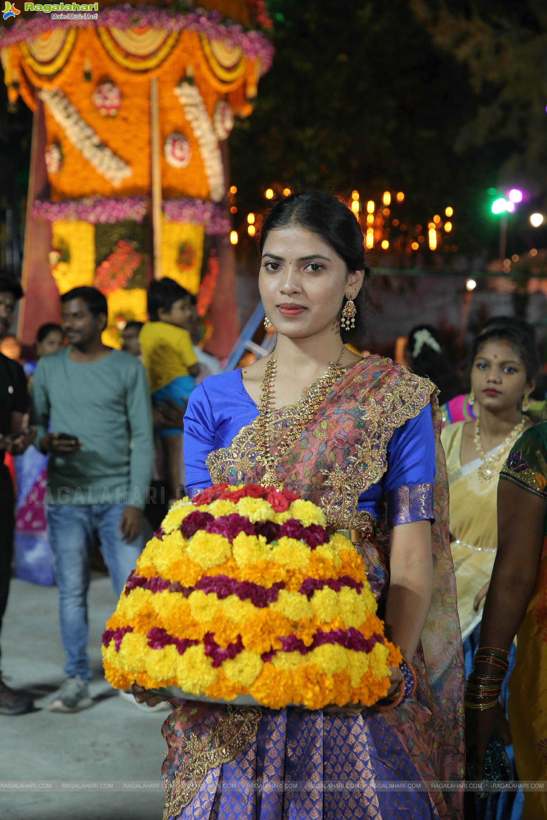 Saddula Bathukamma 2022 Celebrations at Tank Bund, Hyderabad