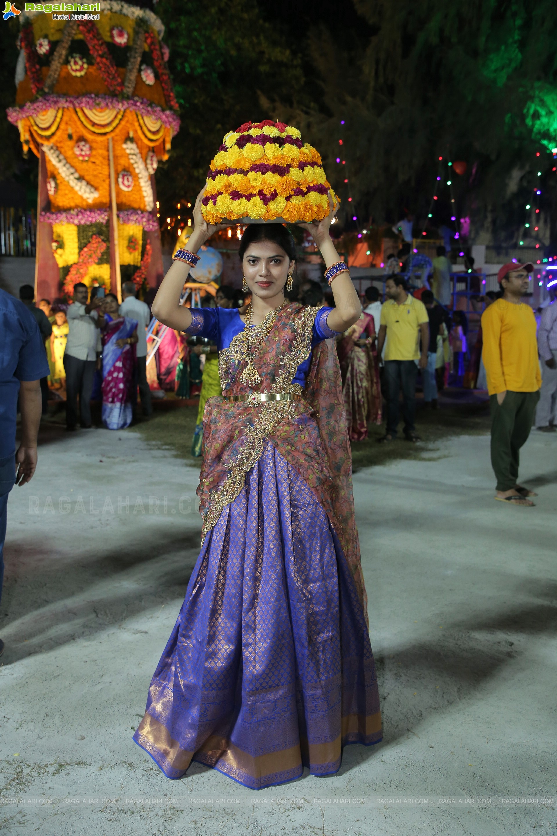 Saddula Bathukamma 2022 Celebrations at Tank Bund, Hyderabad