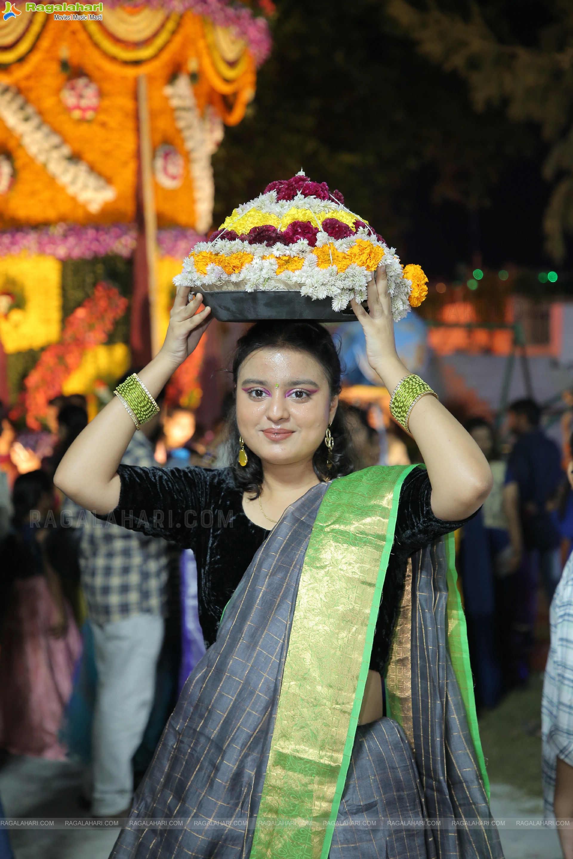 Saddula Bathukamma 2022 Celebrations at Tank Bund, Hyderabad