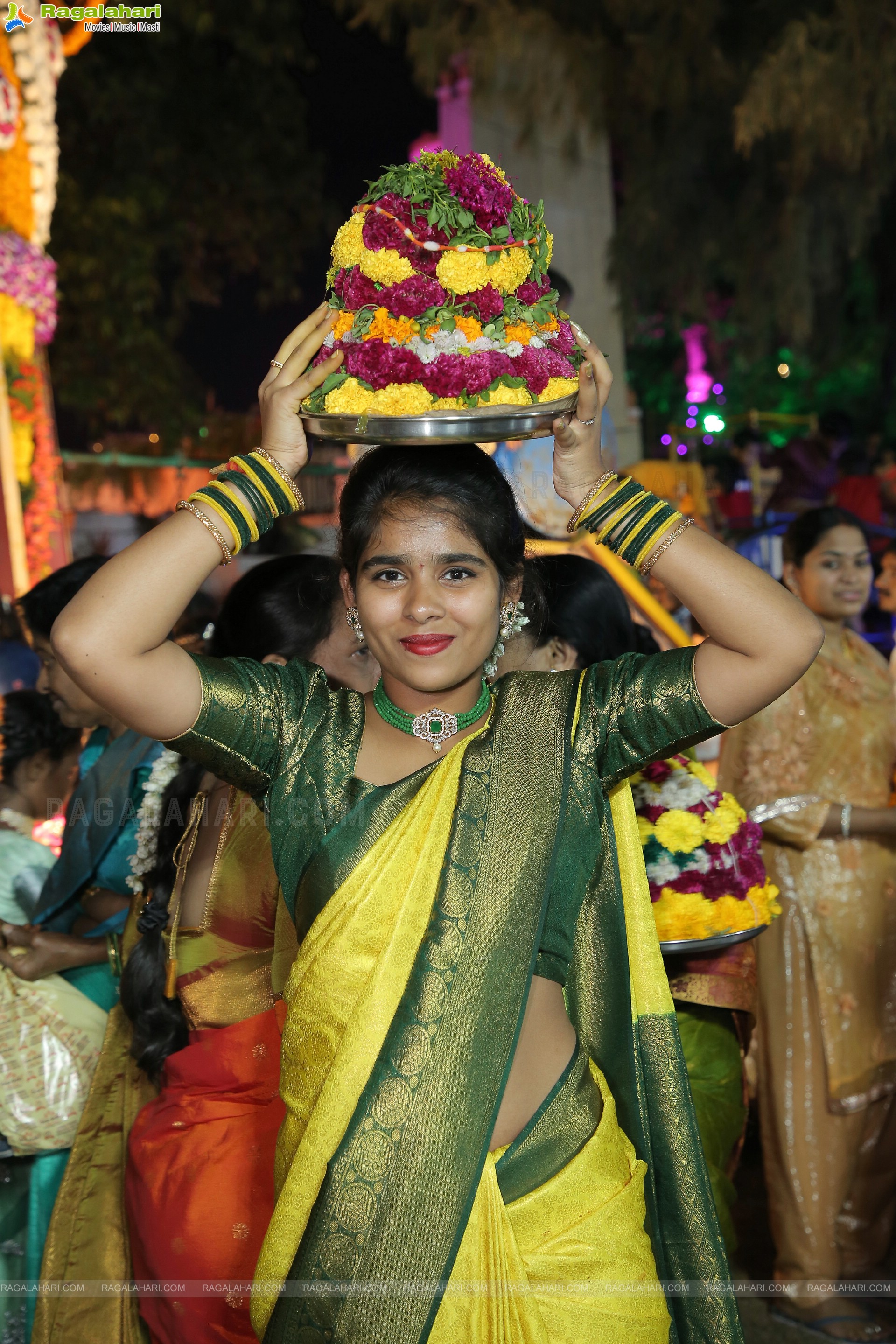 Saddula Bathukamma 2022 Celebrations at Tank Bund, Hyderabad