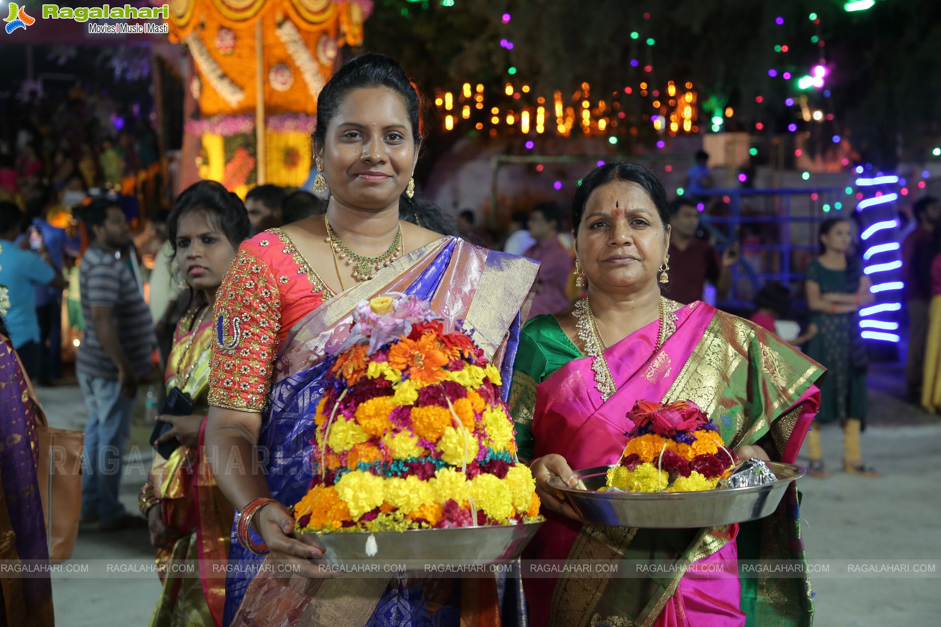 Saddula Bathukamma 2022 Celebrations at Tank Bund, Hyderabad