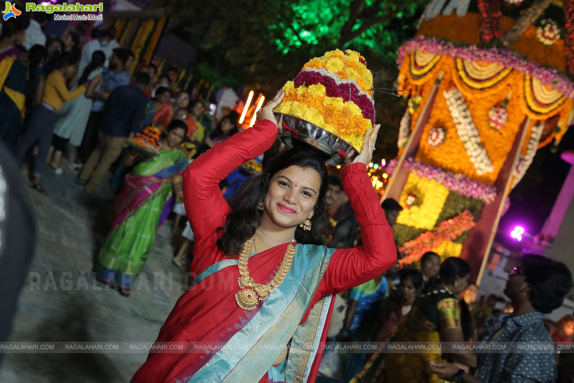 Saddula Bathukamma 2022 Celebrations at Tank Bund, Hyderabad