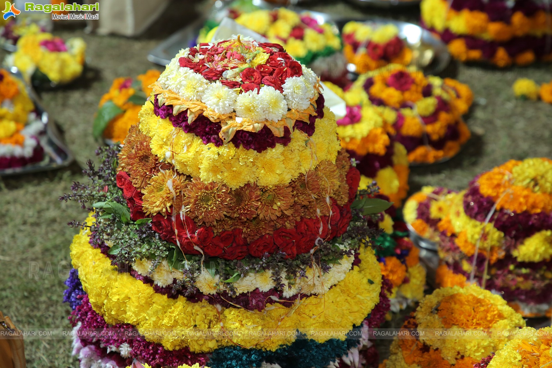 Saddula Bathukamma 2022 Celebrations at Tank Bund, Hyderabad