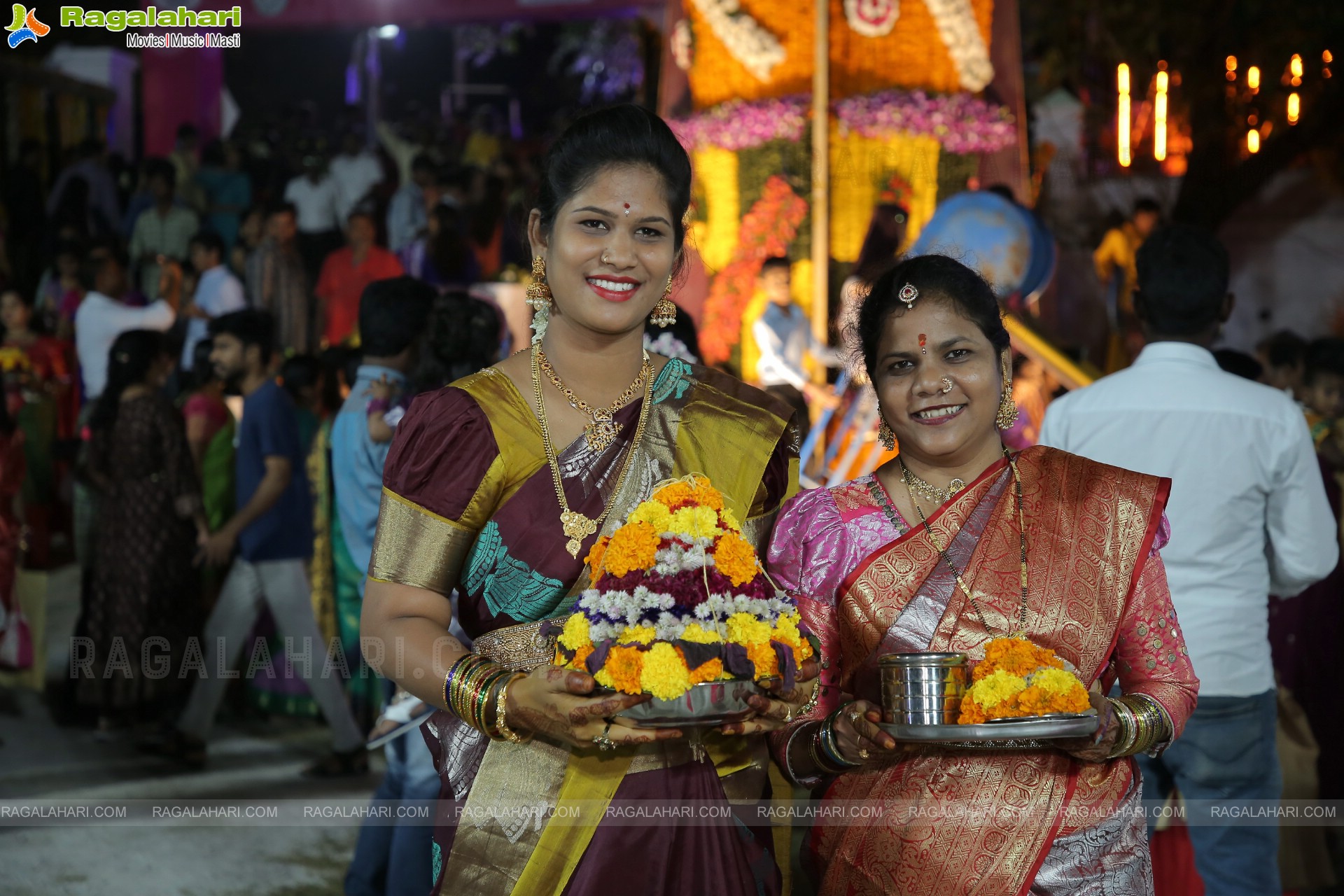 Saddula Bathukamma 2022 Celebrations at Tank Bund, Hyderabad