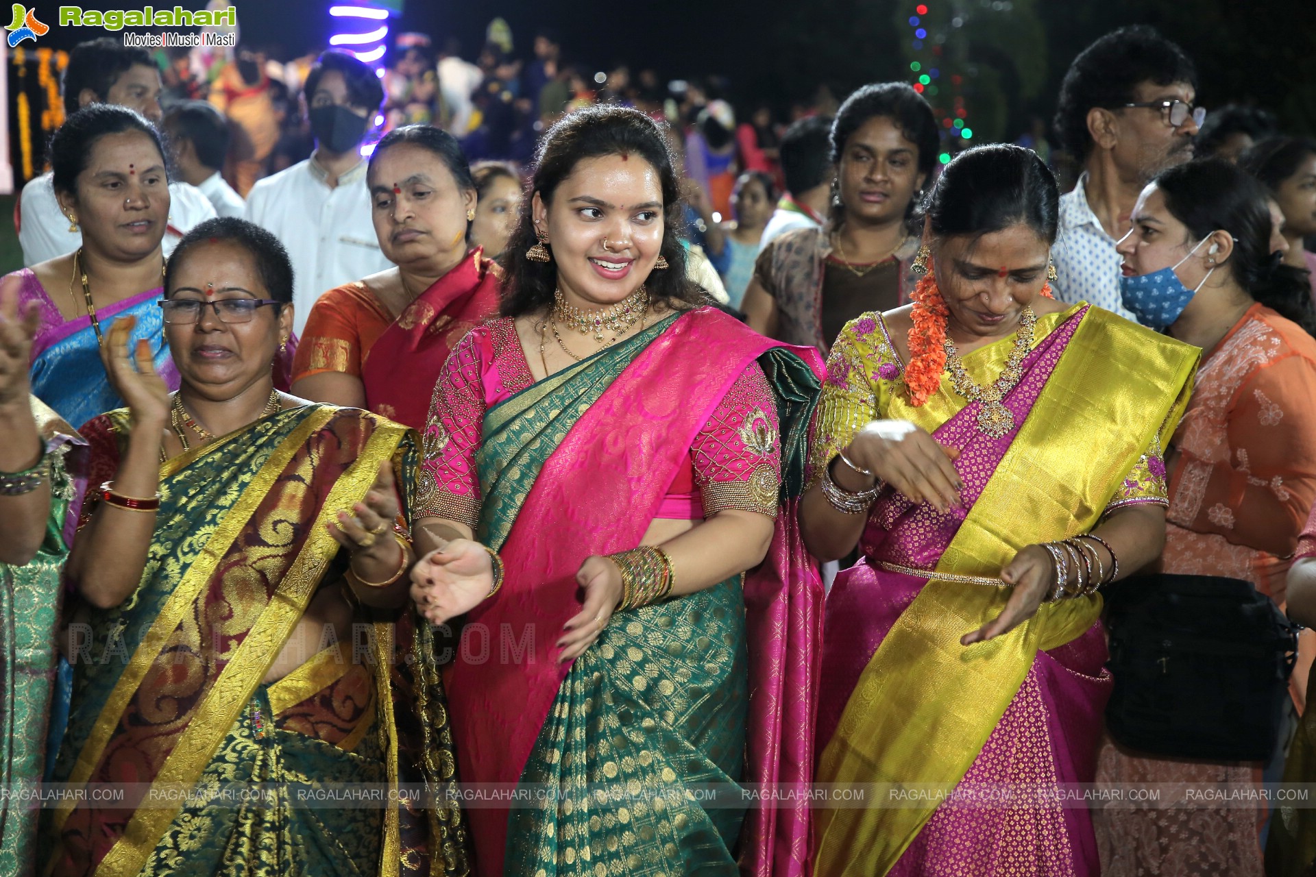 Saddula Bathukamma 2022 Celebrations at Tank Bund, Hyderabad