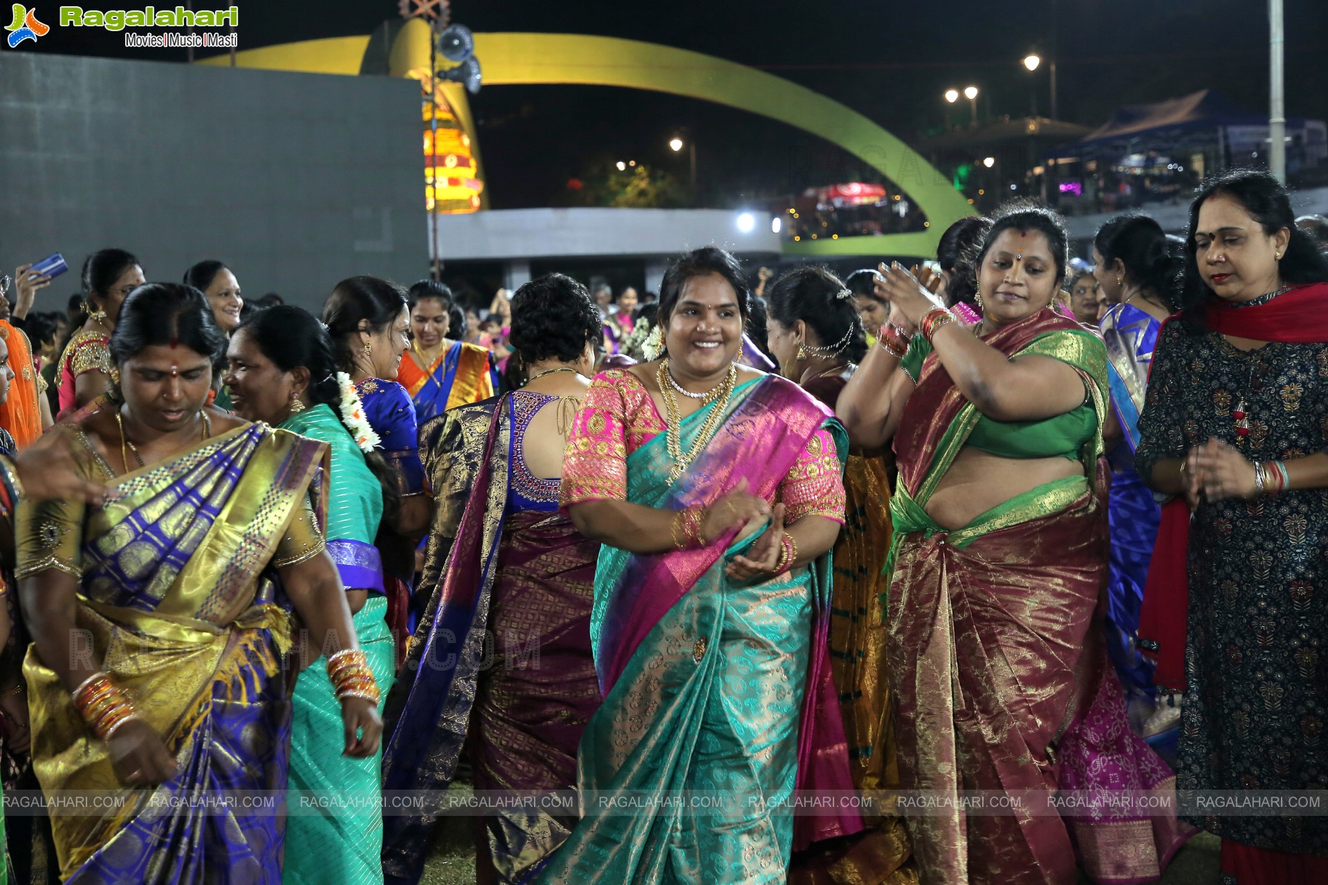 Saddula Bathukamma 2022 Celebrations at Tank Bund, Hyderabad