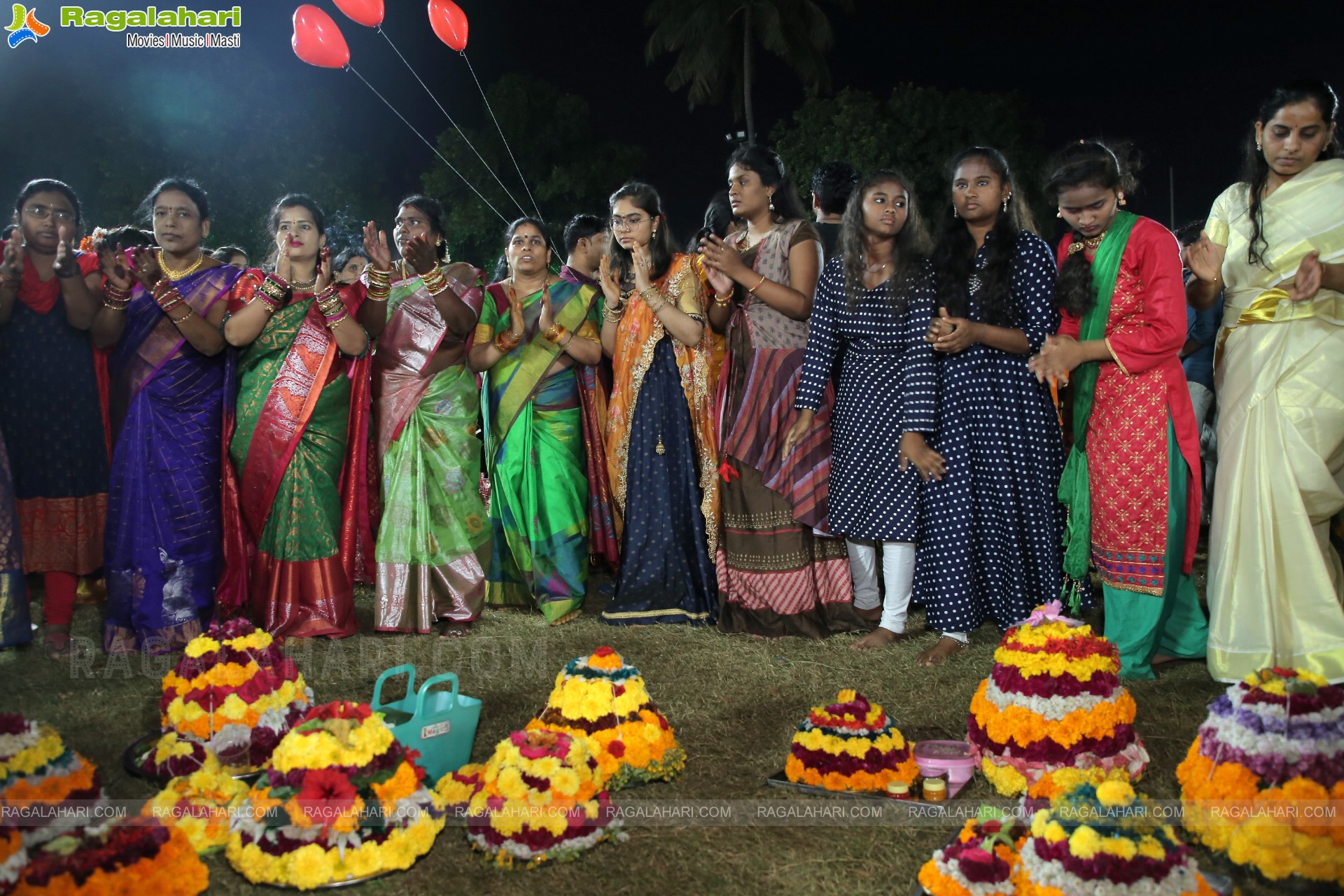 Saddula Bathukamma 2022 Celebrations at Tank Bund, Hyderabad