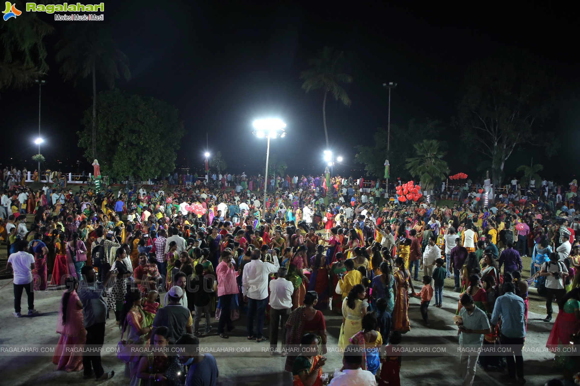 Saddula Bathukamma 2022 Celebrations at Tank Bund, Hyderabad