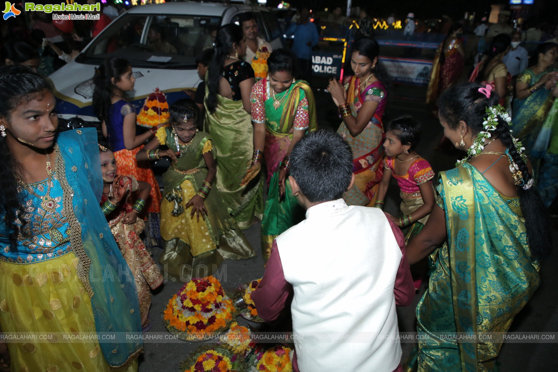 Saddula Bathukamma 2022 Celebrations at Tank Bund, Hyderabad