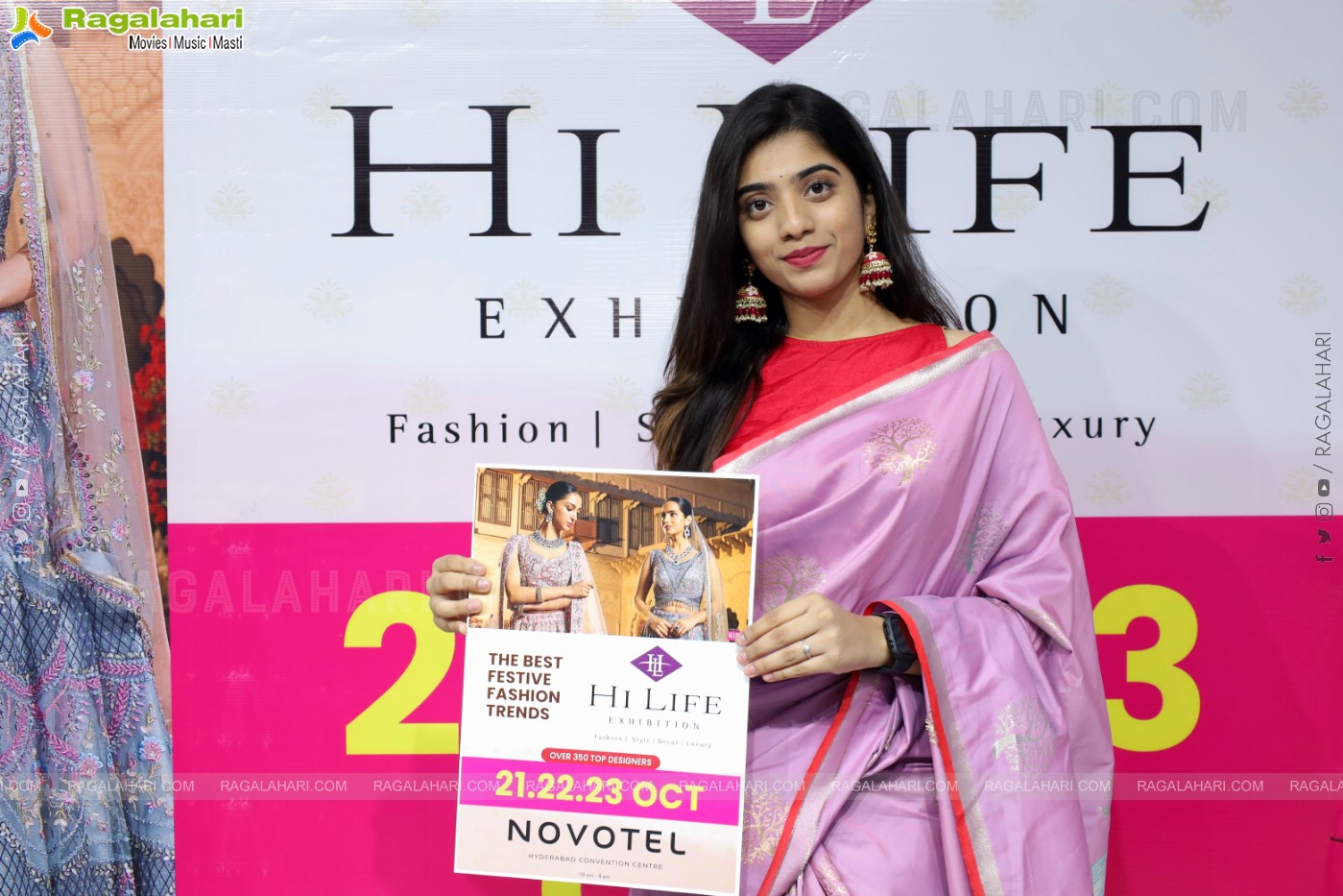 Hi-Life Exhibition Fashion Showcase Date Announcement Event, Hyderabad