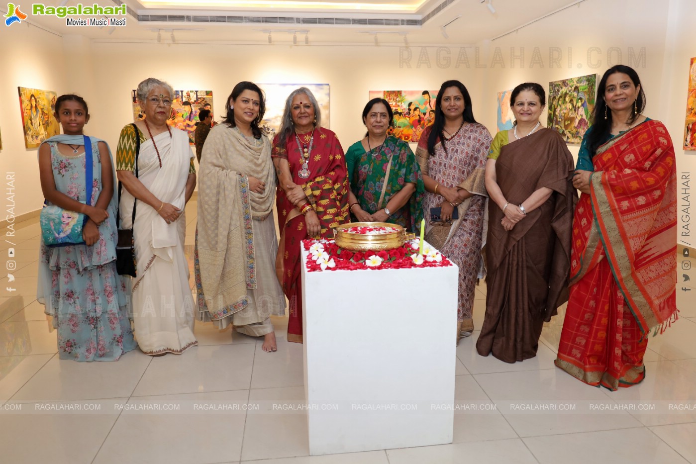 Joyous Circuit Of Life Event at Chitramayee The State Gallery of Art, Hyd