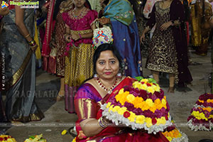 Saddula Bathukamma 2023 Celebrations at Tank Bund, Hyderabad