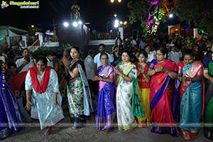 Saddula Bathukamma 2023 Celebrations at Tank Bund, Hyderabad