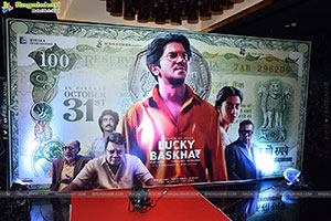 Lucky Baskhar Movie Trailer Launch Event, Press Meet