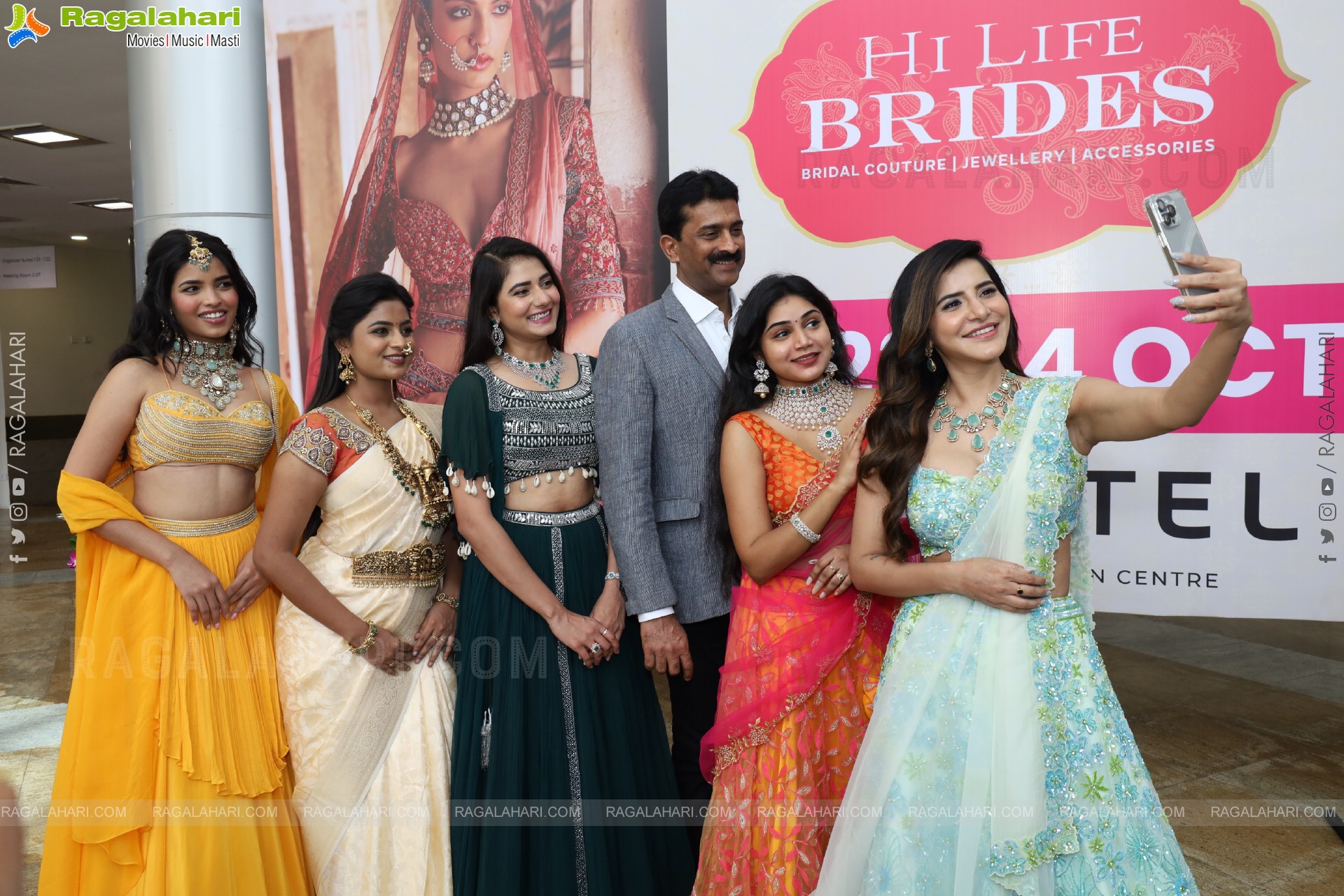 Grand Launch of Hi Life Brides Exhibition at HICC Novotel