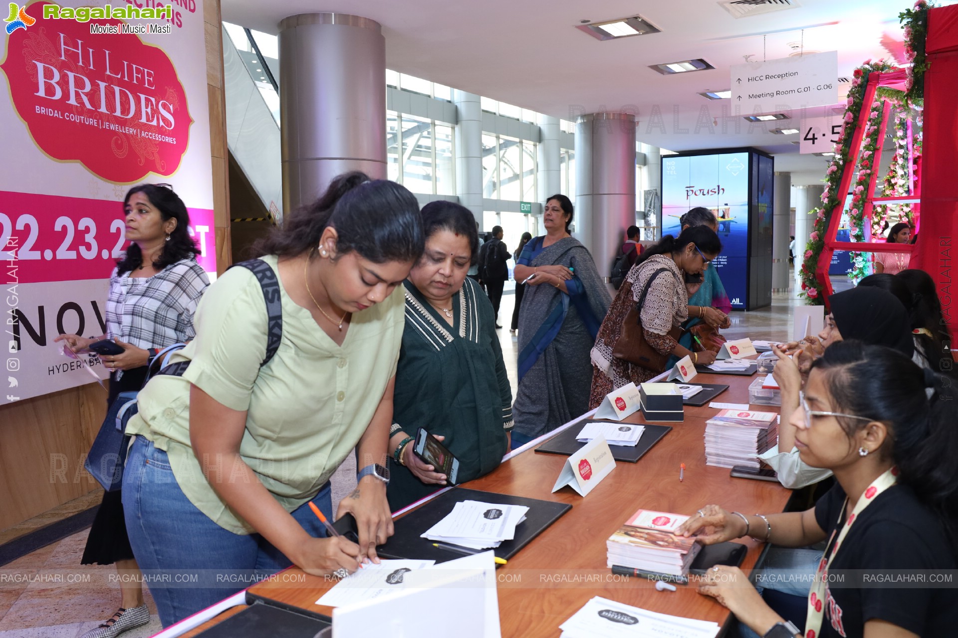 Grand Launch of Hi Life Brides Exhibition at HICC Novotel