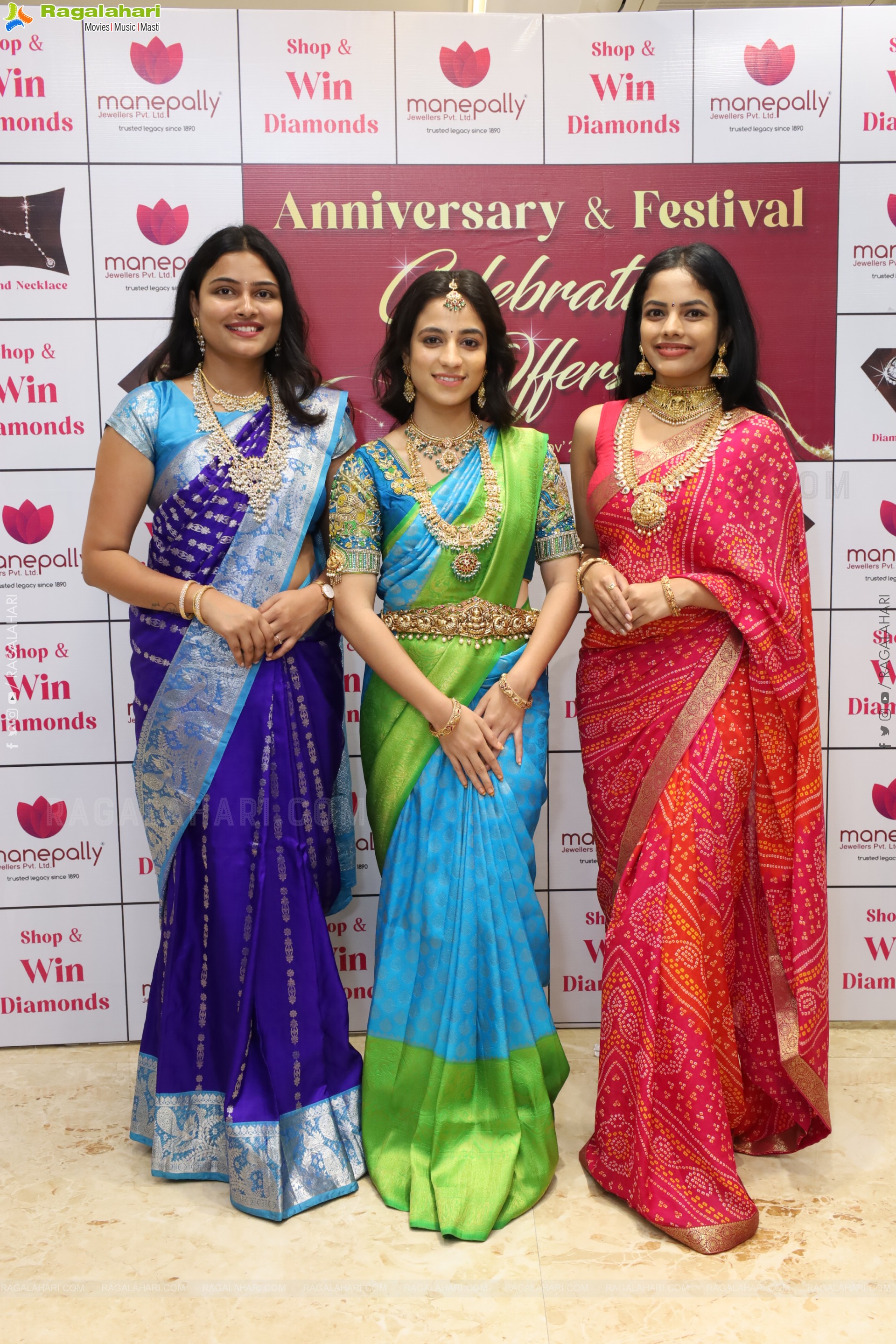 Grand Launch of Festival & Wedding Collection at Manepally Jewellers