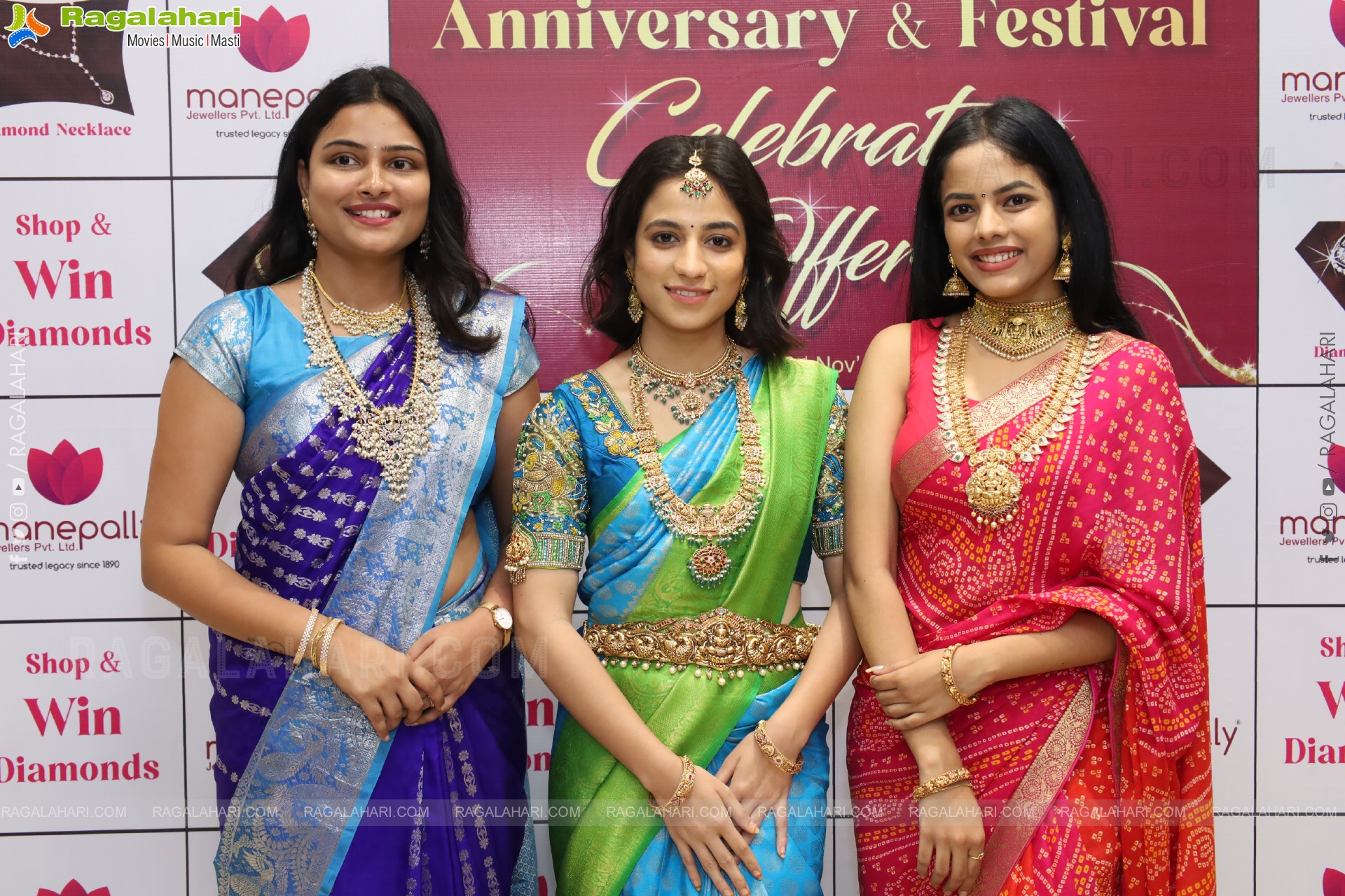 Grand Launch of Festival & Wedding Collection at Manepally Jewellers