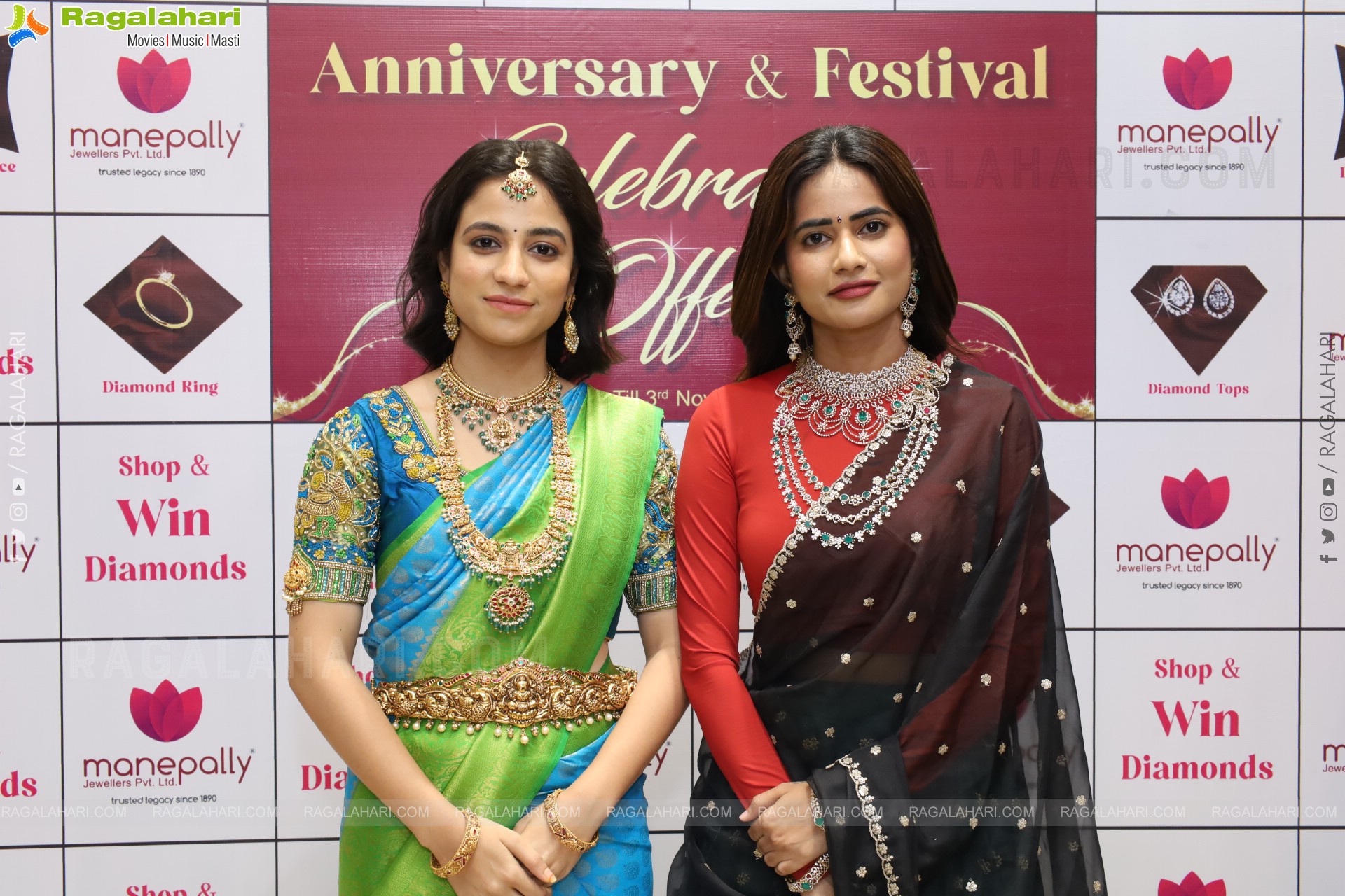 Grand Launch of Festival & Wedding Collection at Manepally Jewellers