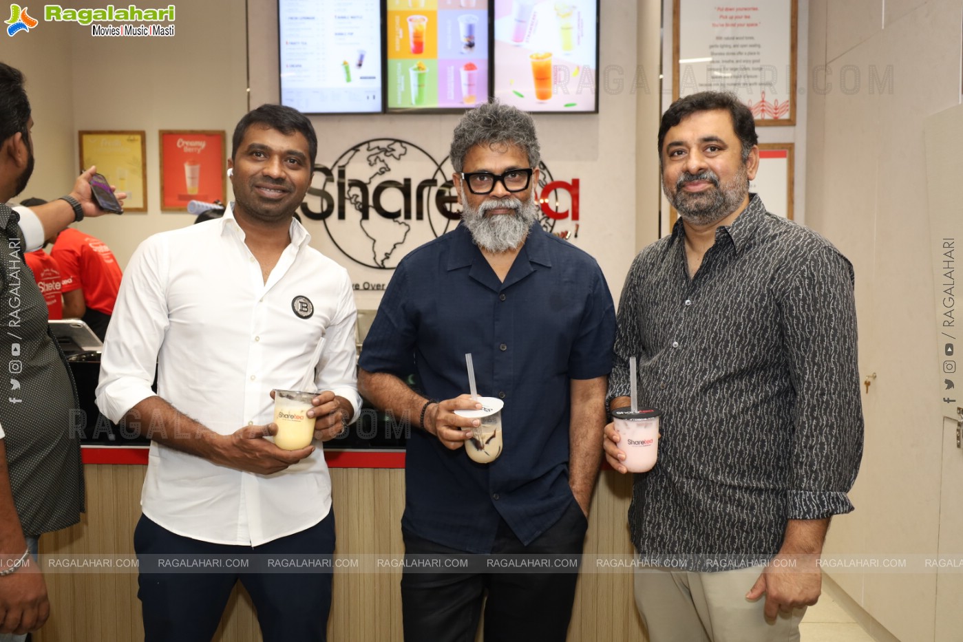 Director Sukumar Launches Sharetea at Inorbit Mall, Hyderabad