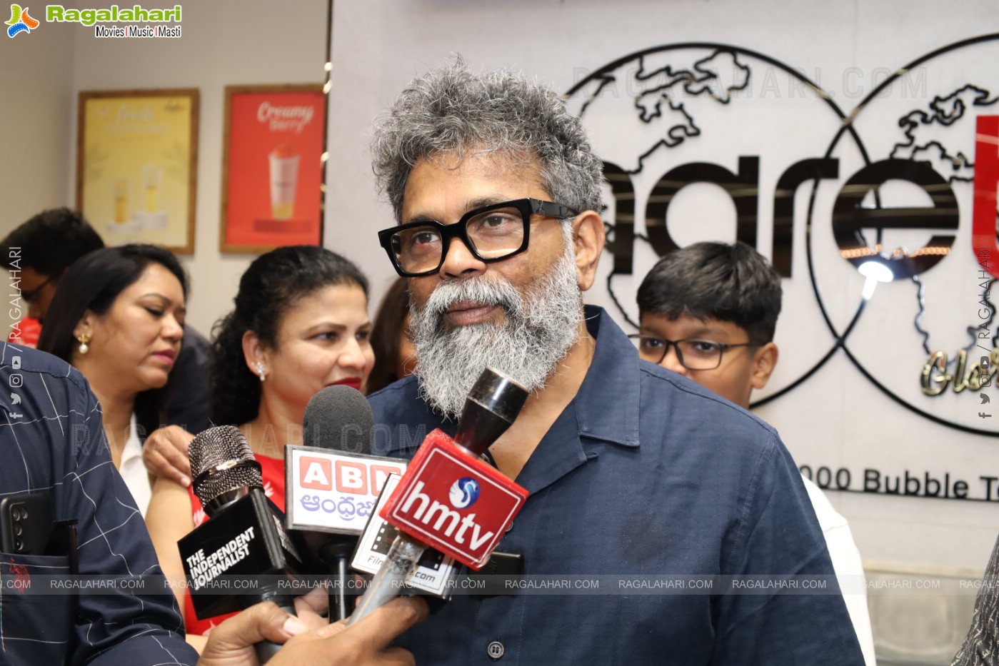 Director Sukumar Launches Sharetea at Inorbit Mall, Hyderabad