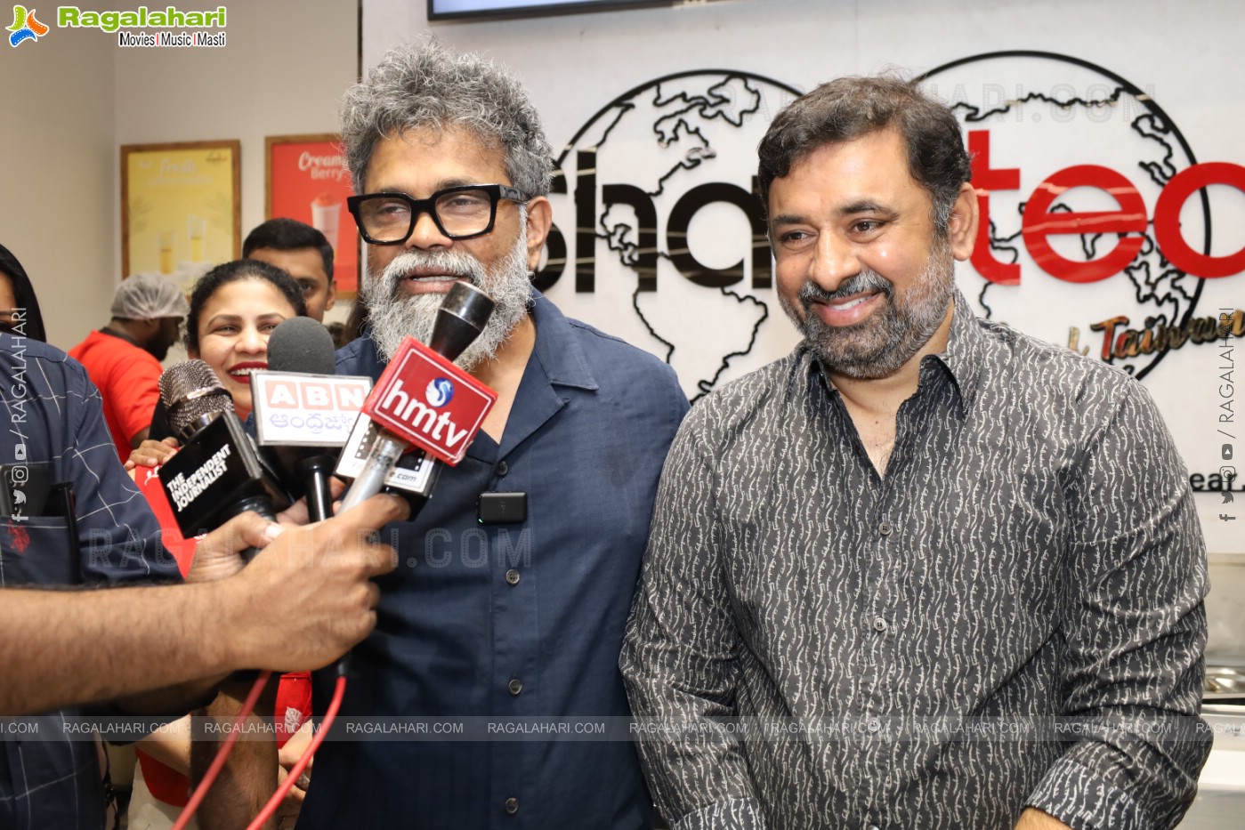 Director Sukumar Launches Sharetea at Inorbit Mall, Hyderabad