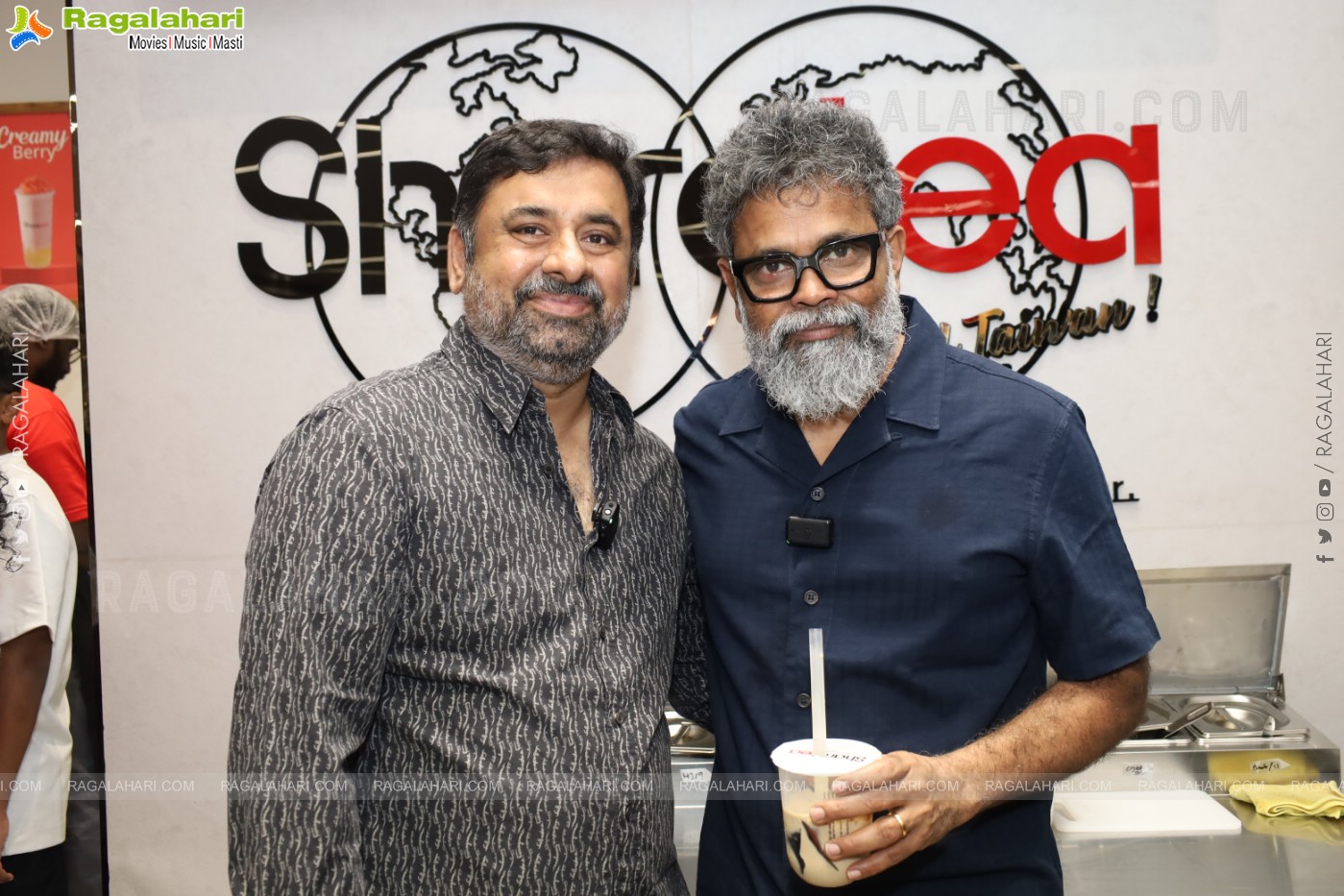 Director Sukumar Launches Sharetea at Inorbit Mall, Hyderabad