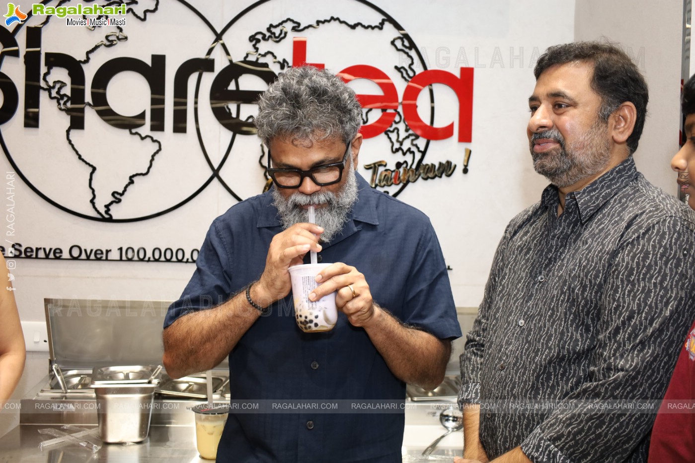 Director Sukumar Launches Sharetea at Inorbit Mall, Hyderabad