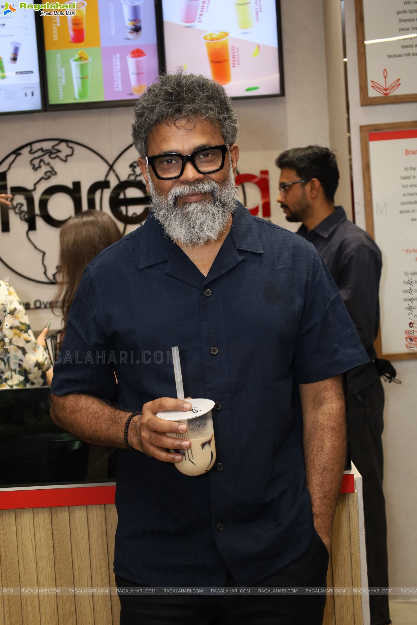 Director Sukumar Launches Sharetea at Inorbit Mall, Hyderabad