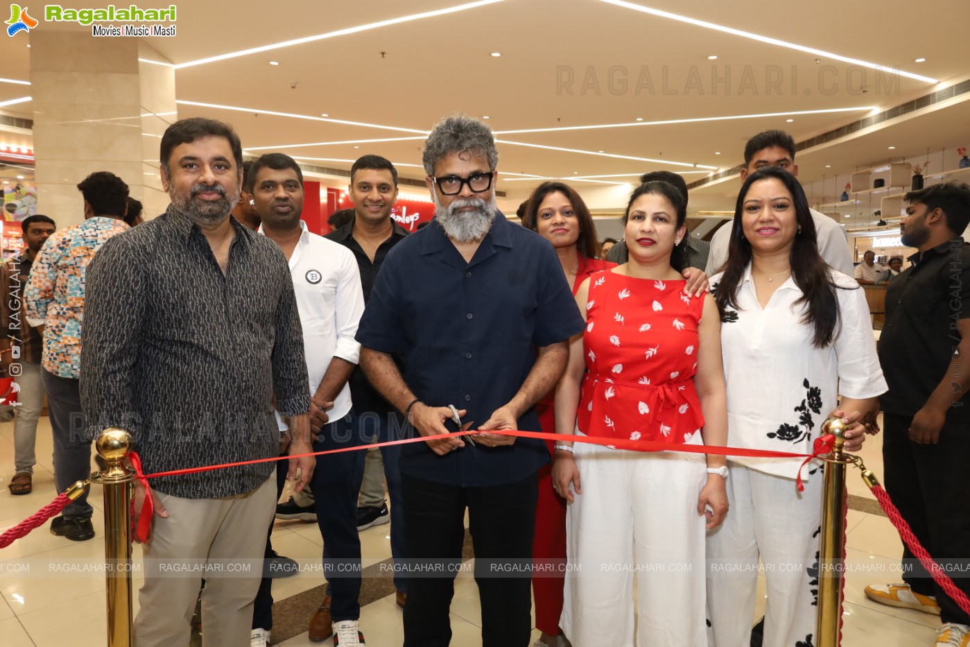 Director Sukumar Launches Sharetea at Inorbit Mall, Hyderabad