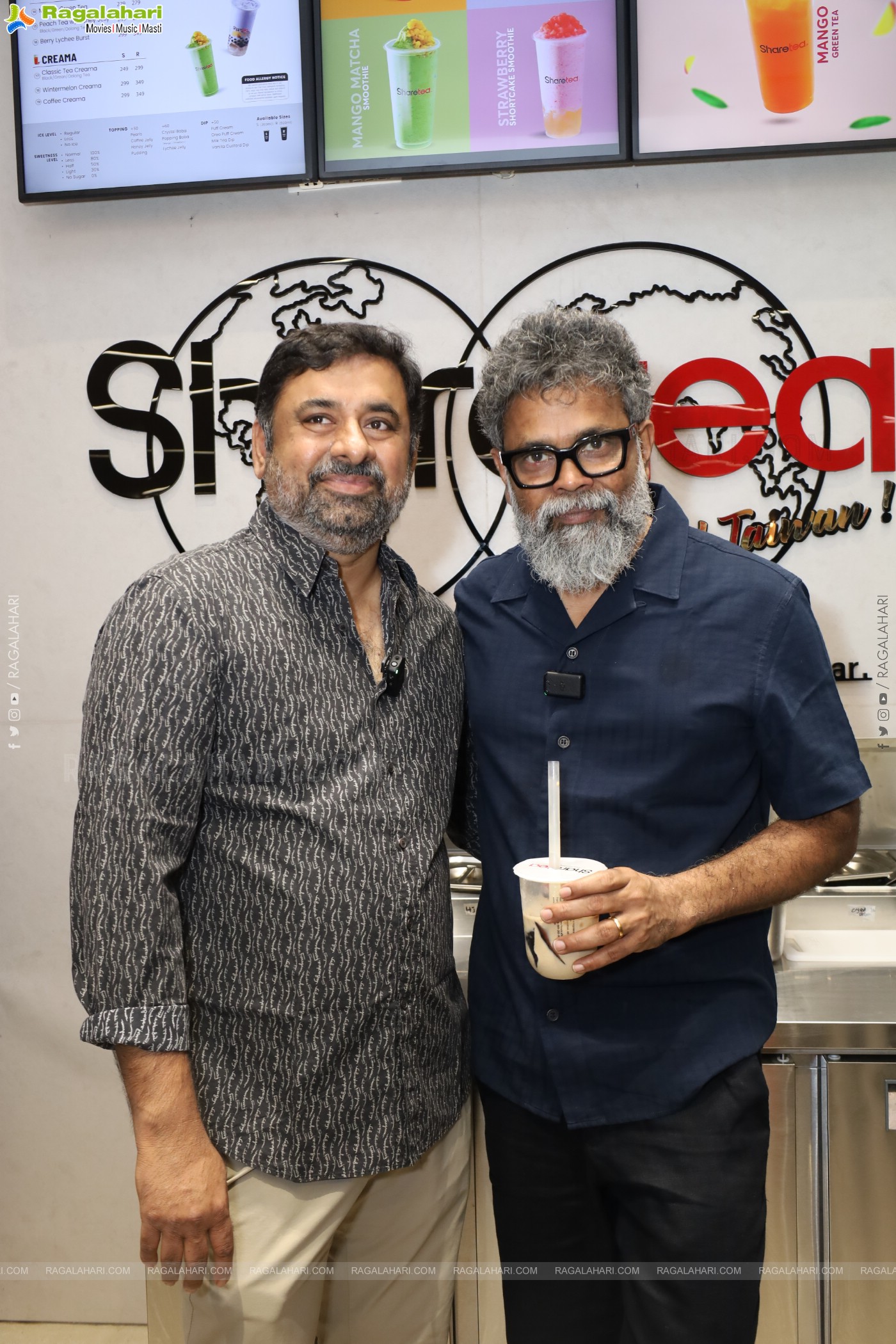 Director Sukumar Launches Sharetea at Inorbit Mall, Hyderabad