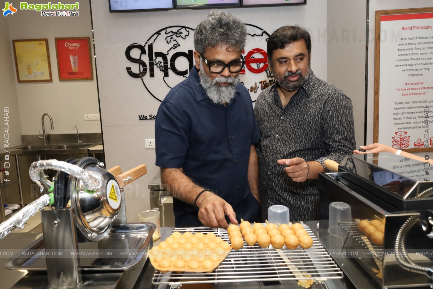 Director Sukumar Launches Sharetea at Inorbit Mall, Hyderabad