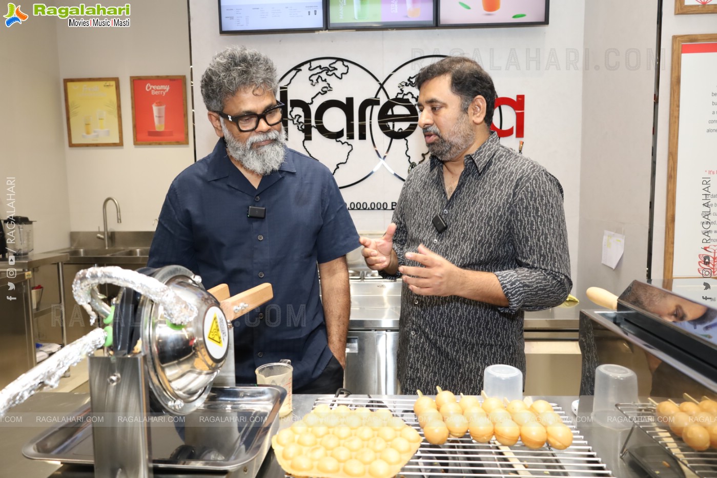 Director Sukumar Launches Sharetea at Inorbit Mall, Hyderabad