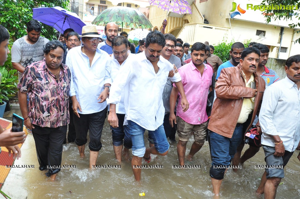 MAA Flood Relief Program at Allwyn Colony, Hyderabad