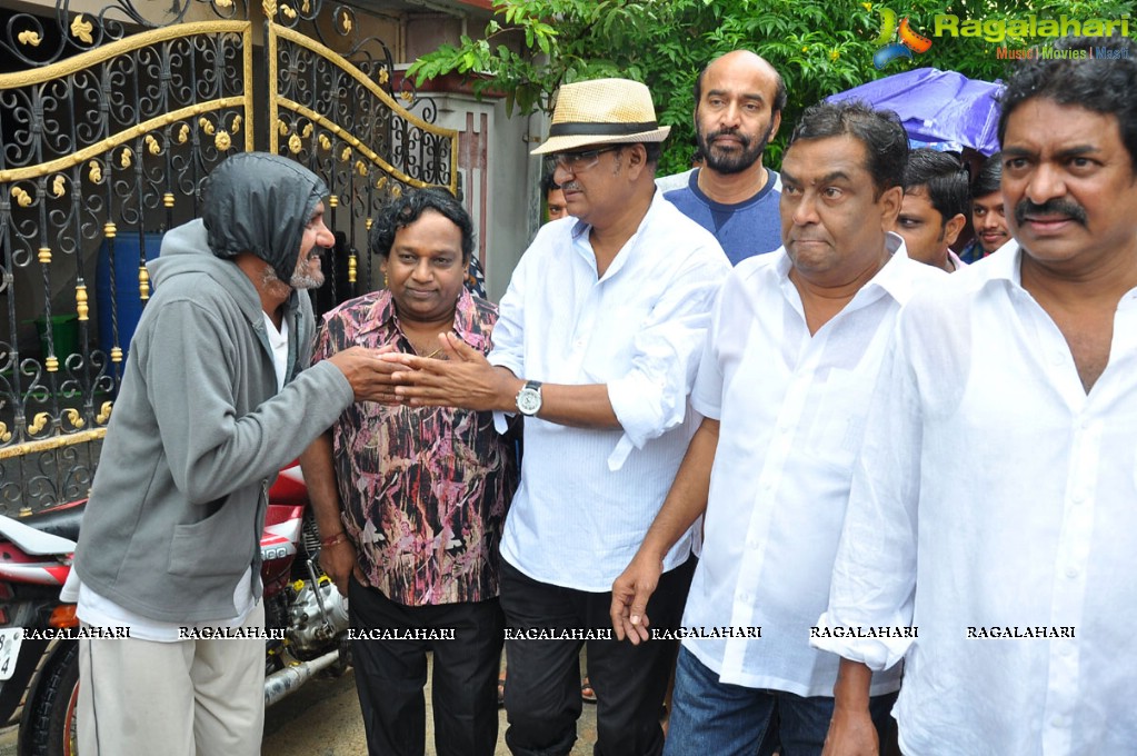 MAA Flood Relief Program at Allwyn Colony, Hyderabad