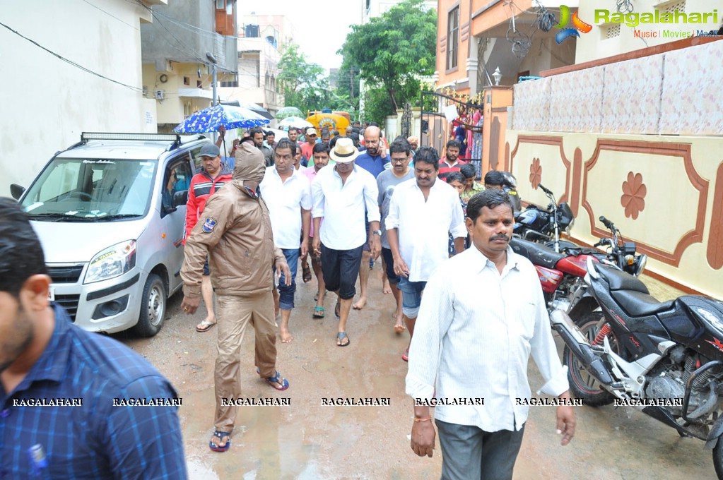 MAA Flood Relief Program at Allwyn Colony, Hyderabad