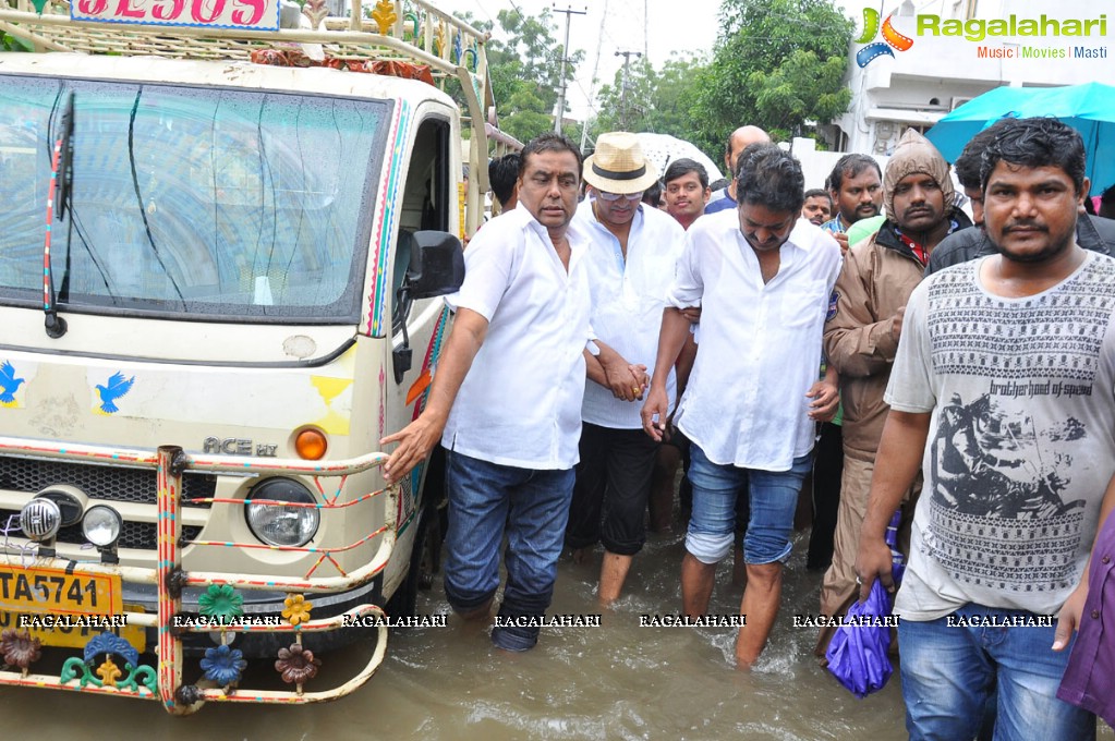 MAA Flood Relief Program at Allwyn Colony, Hyderabad