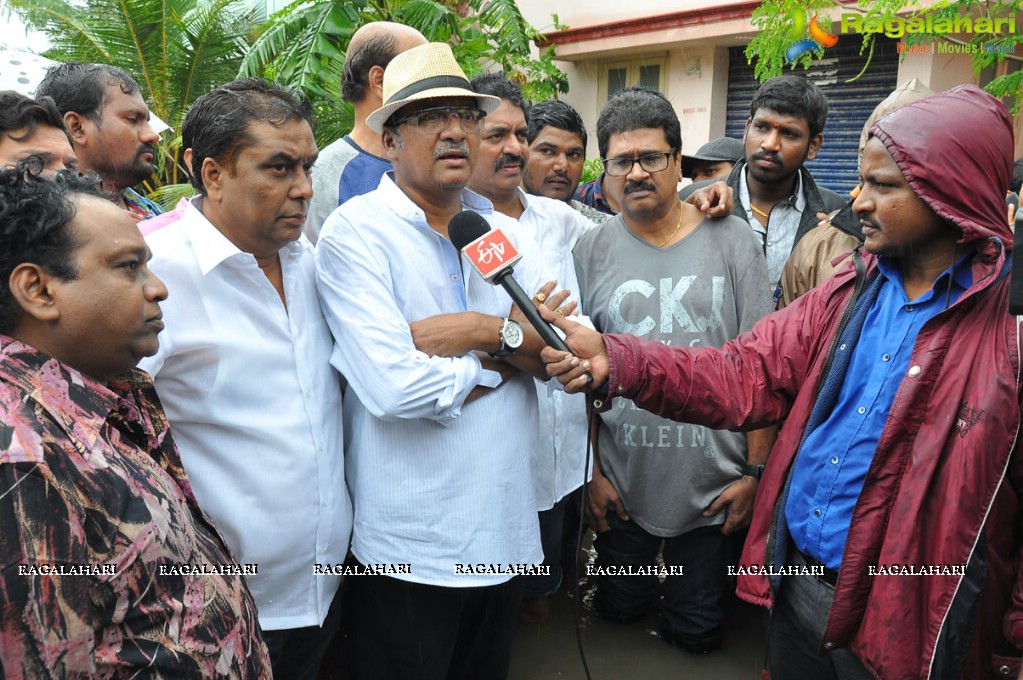 MAA Flood Relief Program at Allwyn Colony, Hyderabad