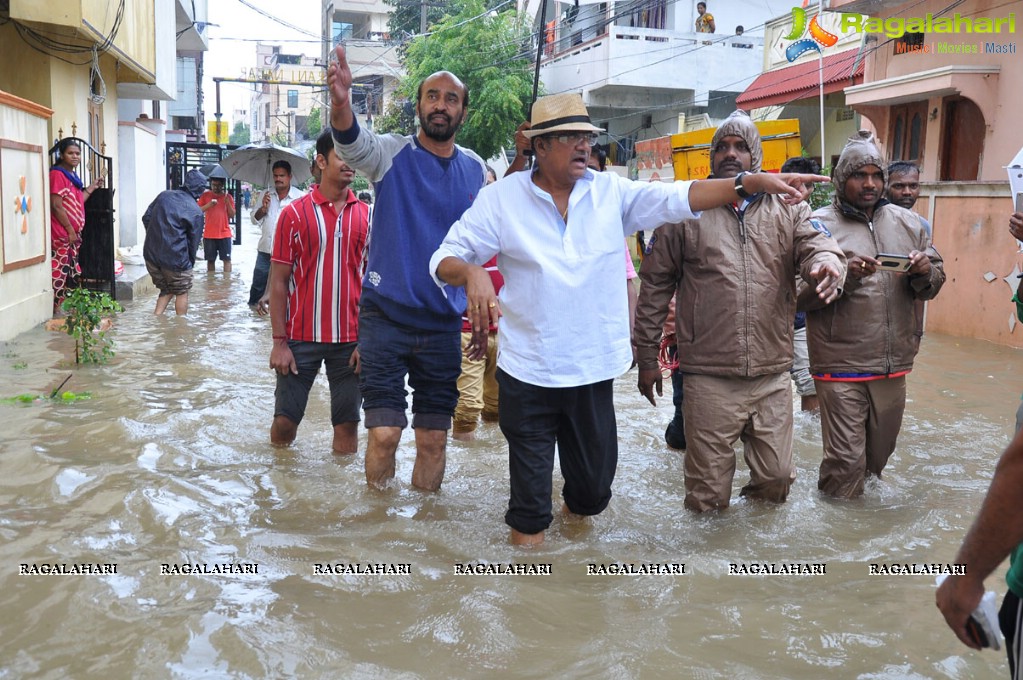 MAA Flood Relief Program at Allwyn Colony, Hyderabad