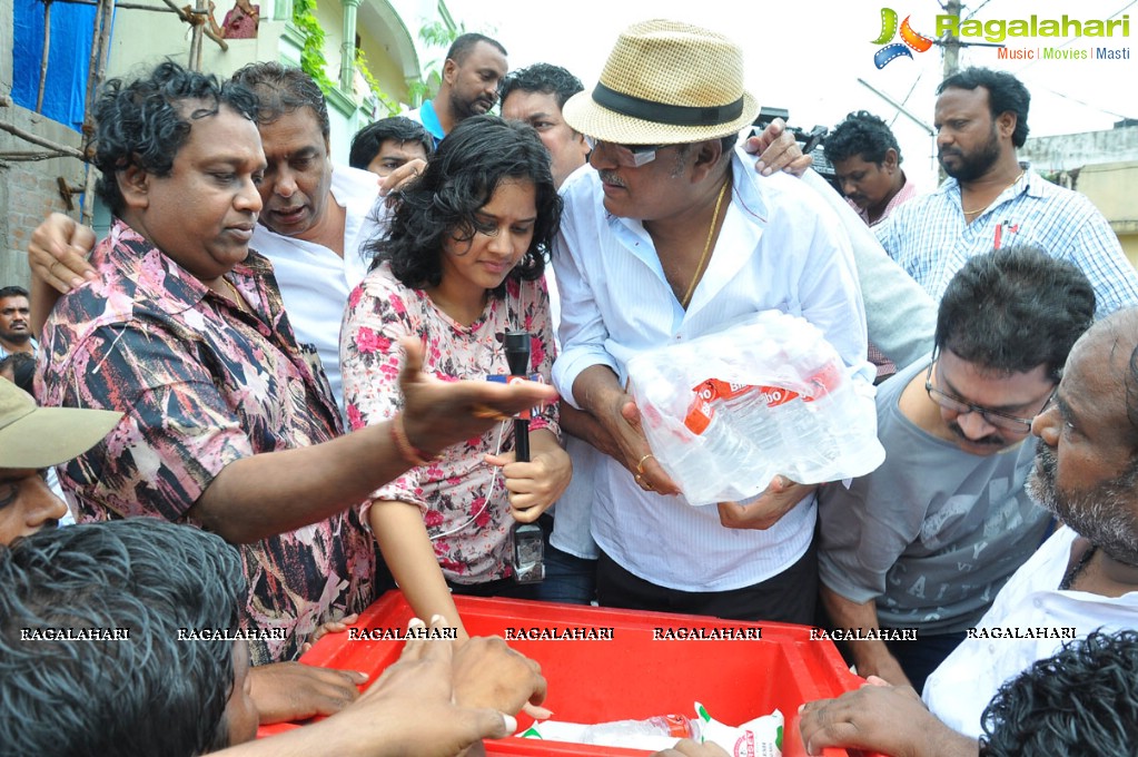 MAA Flood Relief Program at Allwyn Colony, Hyderabad