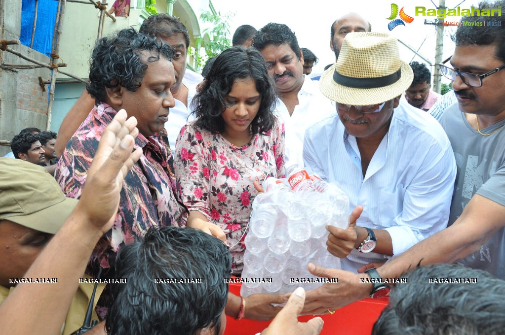 MAA Flood Relief Program at Allwyn Colony, Hyderabad