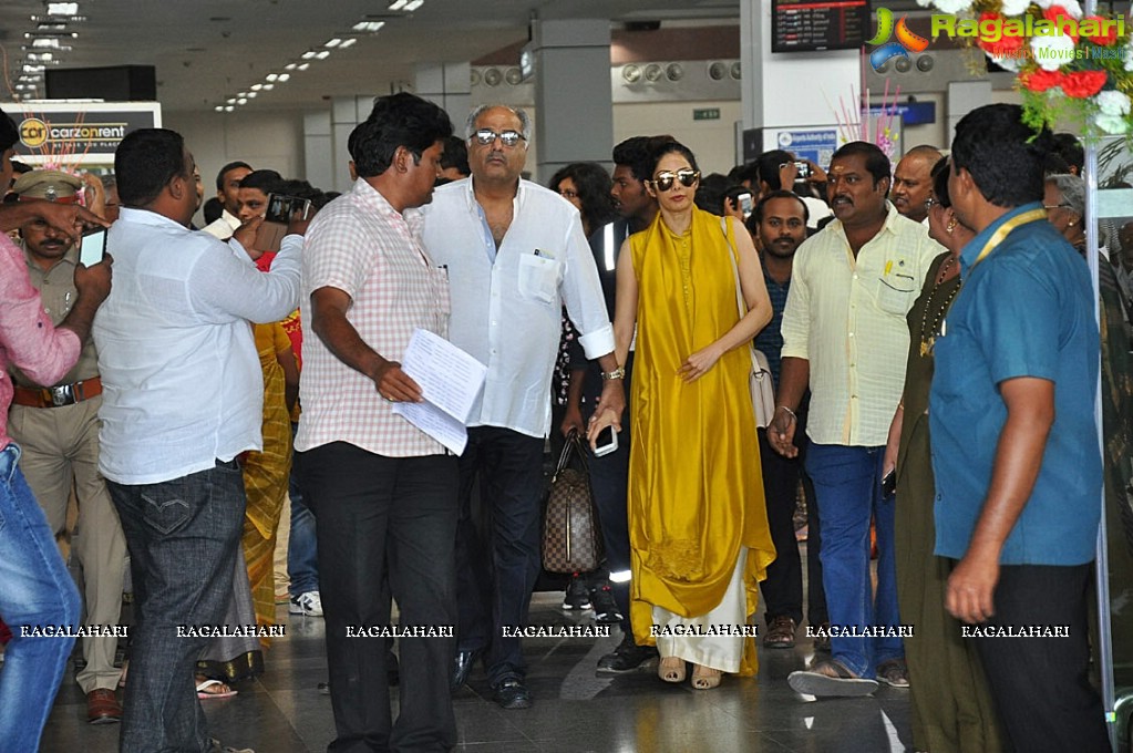 Celebrities arrive at Vizag Airport for MB40 Celebrations