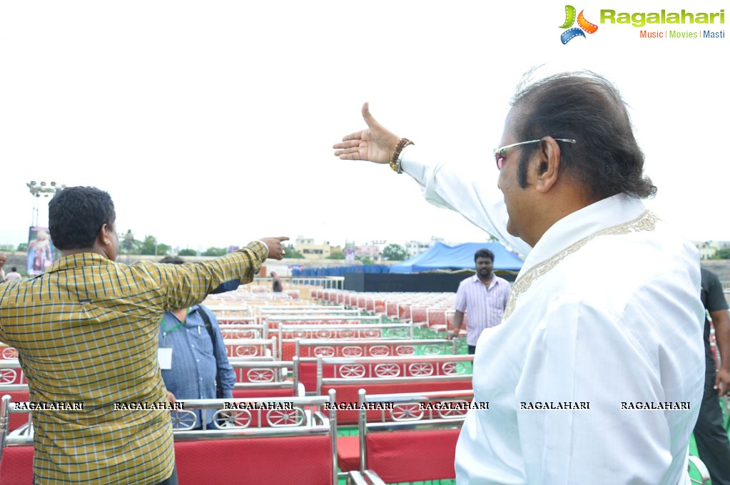 Mohan Babu at MB40 Celebrations Venue