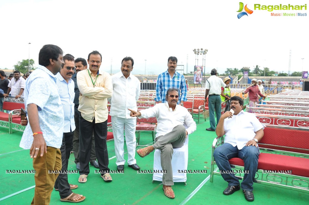 Mohan Babu at MB40 Celebrations Venue