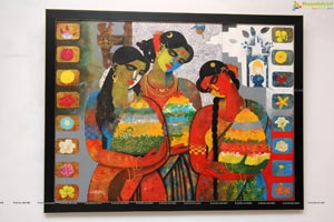 Bathukamma Art