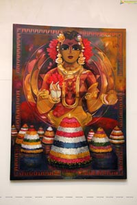 Bathukamma Art