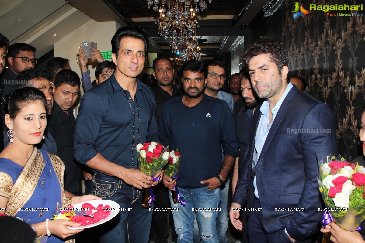 Sonu Sood launches Almas Palace - A Royal Multicusine Restaurant at Jubilee Hills, Hyderabad