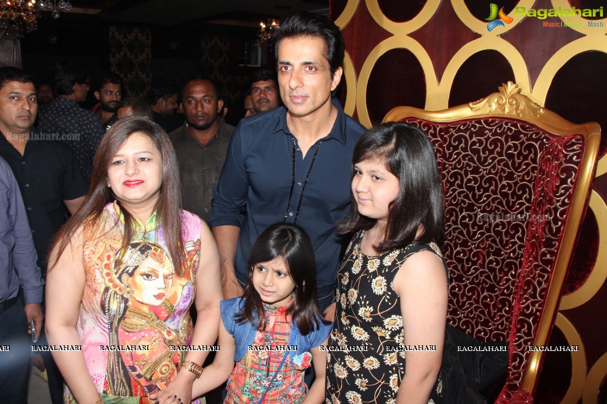 Sonu Sood launches Almas Palace - A Royal Multicusine Restaurant at Jubilee Hills, Hyderabad