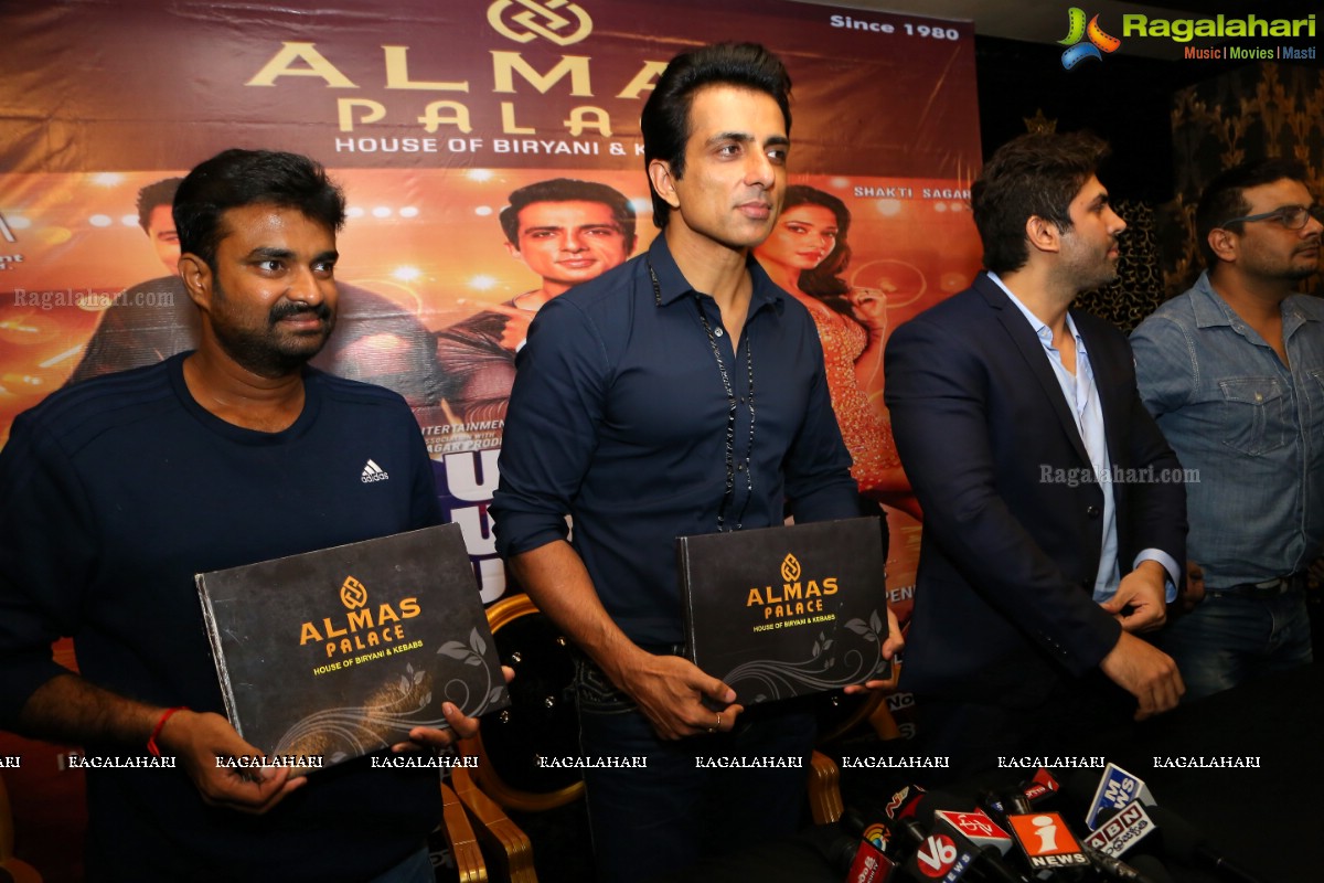 Sonu Sood launches Almas Palace - A Royal Multicusine Restaurant at Jubilee Hills, Hyderabad